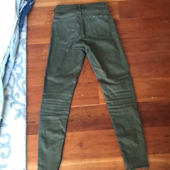 Green denim jeans - Picture 5 of 6